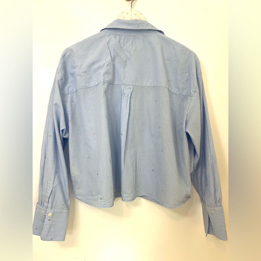 Anthropologie Maeve Light Blue - Picture 7 of 9